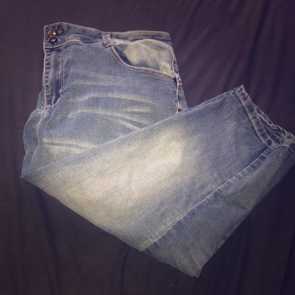 Cato skinny jean capris